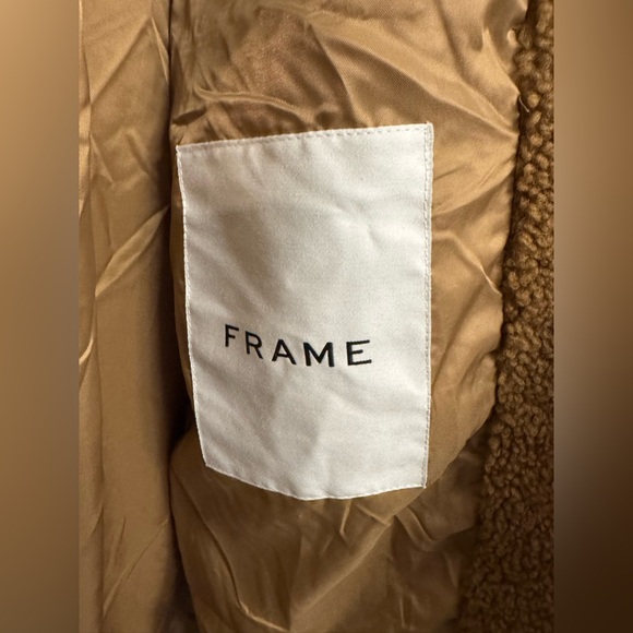 FRAME
Quilted teddy fleece coat NWOT - Picture 5 of 10